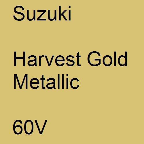 Suzuki, Harvest Gold Metallic, 60V.